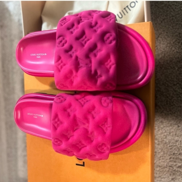 Louis Vuitton Shoes - No Offers Authentic Louis Vuitton Slides